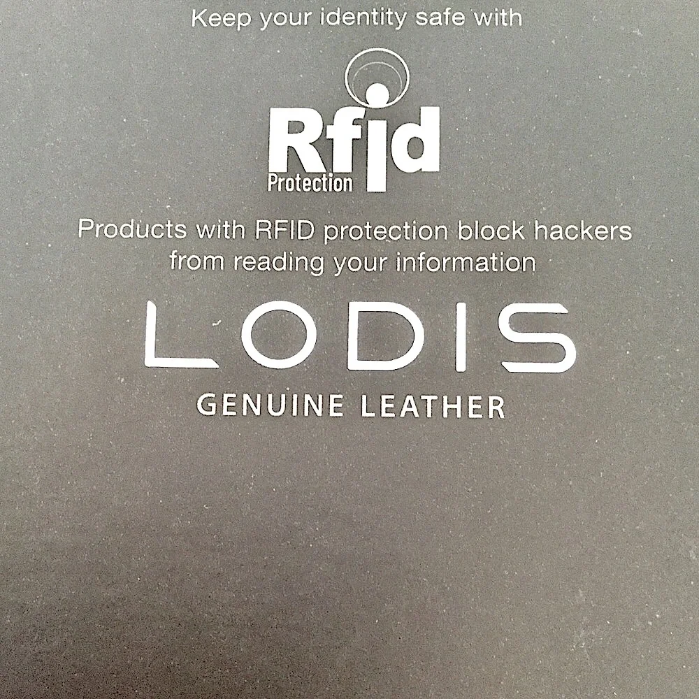 Lodis Leather RFID Card Case